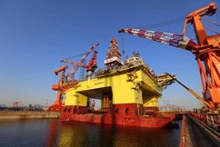  我国渤海发现大型油田
