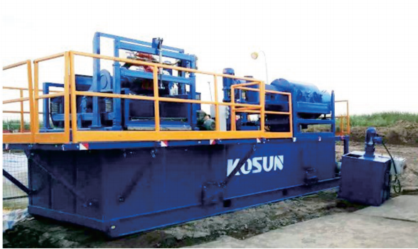 科迅（KOSUN）生产的泥浆净化系统地热井类型项目