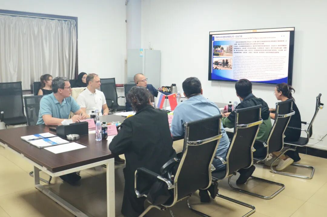 双方正在进行会议沟通