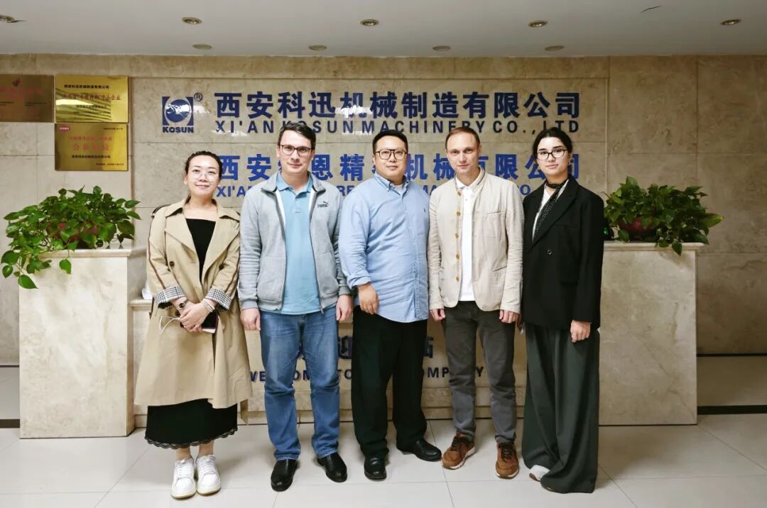 俄罗斯奔萨州副州长一行到访科迅机械，进一步深化国际合作