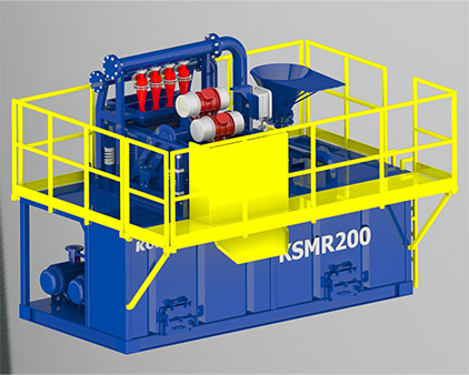 KSMR-200非开挖泥浆回收系统