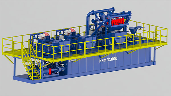 KSMR-1000非开挖泥浆回收系统